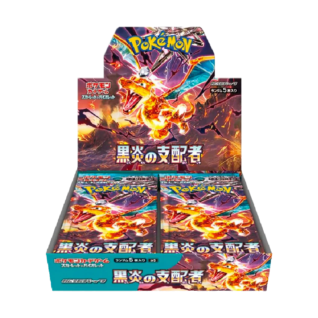 Pokémon Ruler of the Black Flame Japanese Booster Box