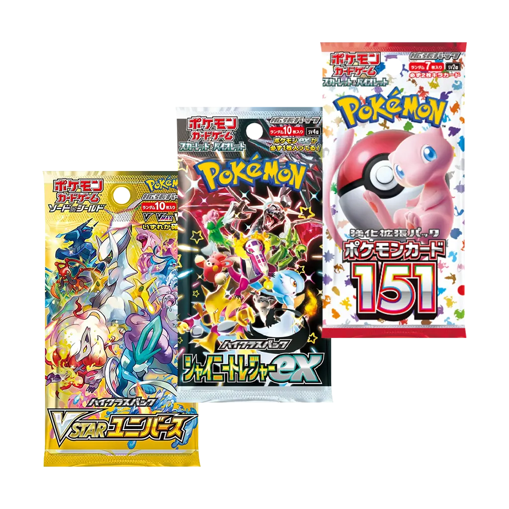 Pokémon Japanese Booster Pack Premium Bundle