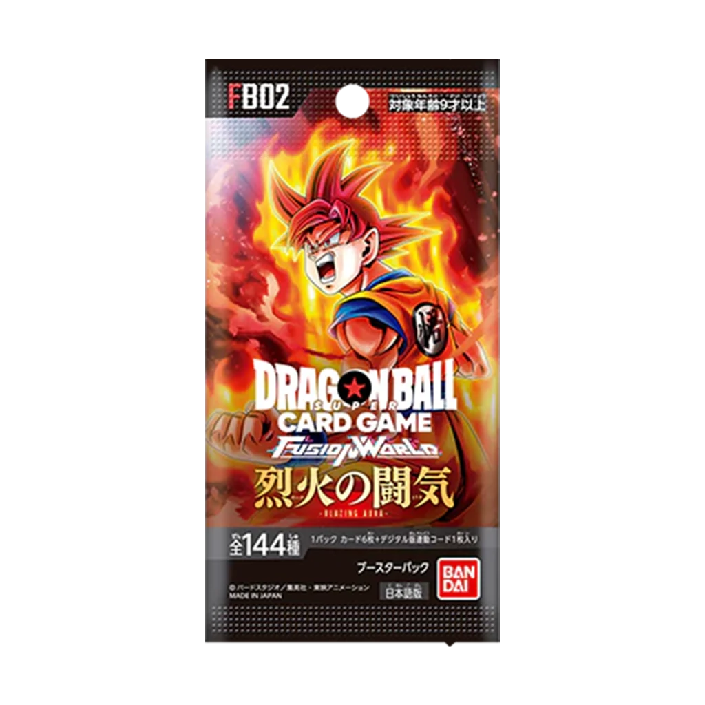 Dragon Ball Super: Fusion World - Blazing Aura Japanese Booster Pack